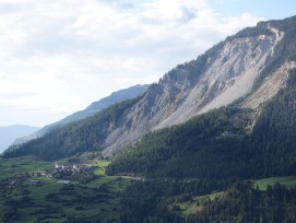 Das Dorf Brienz/Brinzauls in der Gemeinde Albula/Alvra (GR)