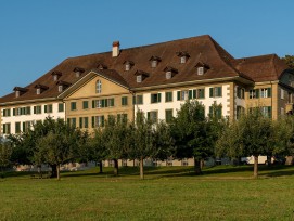 Das Gymnasium Hofwil in Münchenbuchsee wurde zuletzt in den 1980er-Jahren saniert.