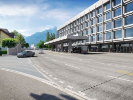 So soll der neue Kantonsbahnhof Altdorf künftig aussehen.