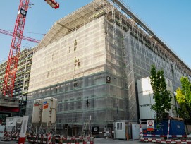 Implenia-Grossprojekt in Zürich: Sanierung und Neubau am Hauptsitz der Zürich Versicherungs-Gesellschaft AG.