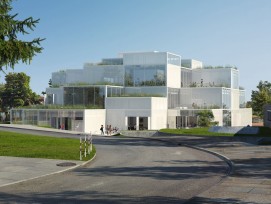 Der öffentliche Hochbau bleibt für das Ostschweizer Baugewerbe eine Stütze: Diesen November starten die Arbeiten für das 60 Millionen Franken teure Learning-Center der Hochschule St. Gallen.