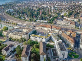 Gebiet um Bahnhof Thun