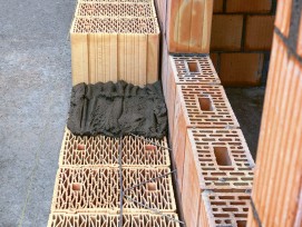 Fassadensystem "KISmur", Detailaufnahme