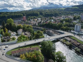 Spange Nord Luzern Reussbrücke