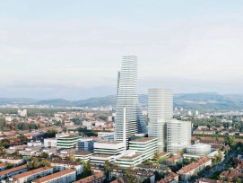 Visualisierung Roche-Bauten Basel