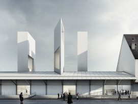 Visualisierung neues Kunsthaus Baselland