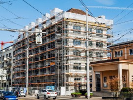 Ein Leuchtturmprojekt in Sachen Dämmung: Beim Neubau an der Stadtzürcher Hohlstrasse setzte die Dietrich Schwarz Architekten AG auf Aerogel-Hochleistungsdämmstoffe und Vakuumisoliergläser.