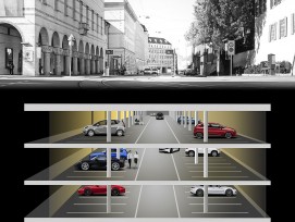 Visualisierung Kunstmuseum-Parking Basel