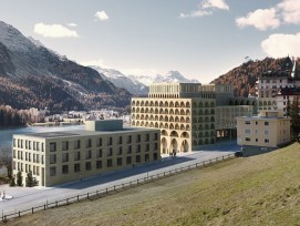 Visualisierung Serletta Süd in St. Moritz