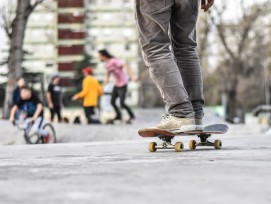 Skatepark, Symbolbild.