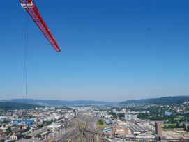 Raumplanung ist seit längerem ein Zankapfel - auch hier in Zürich-West. (Bild: Archiv)