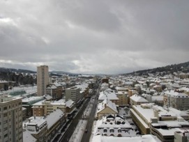 Oft im Clinch mit der Kantonshauptstadt Neuenburg: Die Stadt La Chaux-de-Fonds. (Bild: Wikicommons)