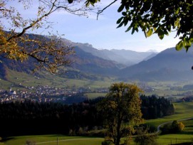 Einer der zwei bestehenden Naturpärke: Biosphäre Entlebuch.