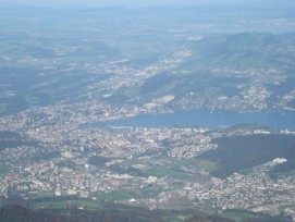 Haben die Luzerner Gemeinden bald keine Statthalter mehr? Blick vom Pilatus auf die Region Luzern.