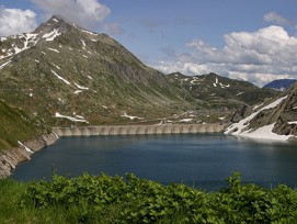 Der Stausee Lago di Lucendro