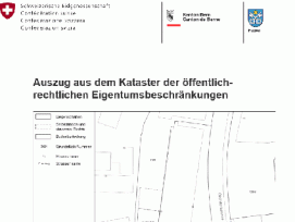 Für acht Berner Gemeinden können ab sofort detaillierte Informationen über Grundstücke abgerufen werden.