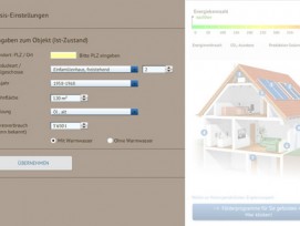 Welche Massnahme bringt am meisten? Der Energiesparrechner zeigt, wie Gebäude am effizientesten energieoptimiert werden können.