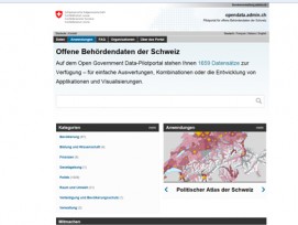 Auf dem Opendata-Pilotportal des Bundes werden zum «Open Data Day» eine Datenoffensive gestartet.