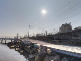 Zankapfel Seeuferweg: Zwischen Wädenswil und Richterswil ist er bereits gebaut.