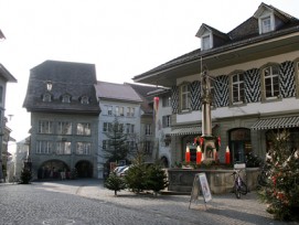 In Burgdorf BE lässt es sich gut velofahren.