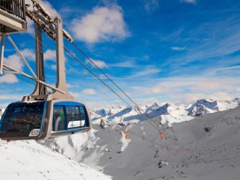 «Eine über 40 Jahre lang gereifte Idee zum idealen Zeitpunkt und unter Berücksichtigung der Landschaften realisiert»: Arosa Lenzerheide (im Bild: die neue Verbindungsbahn) gewinnt den SVSM-Award.