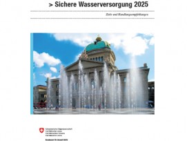 Neue Bafu-Publikation: Sichere Wasserversorgung 2025