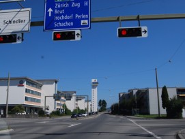 Ein gemeinsames Verkehrskonzept für das Rontal: In Ebikon (Bild) entsteht eines der grössten Einkaufszentren der Schweiz, was zu Mehrverkehr in der Umgebung führen wird. 