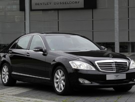 Die beiden Luxuslimousinen des Zürcher Stadtrates werden eingemottet: Ein Mercedes der S-Klasse...