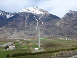 Der Bund möchte die Planungen von Windenergieanlagen (im Bild: Anlage in Charrat VS bei Martigny) mit einem neuen Konzept vereinheitlichen.