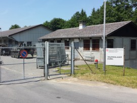 Bundesasylunterkunft im Gubel, Menzingen ZG. Befristet ab Frühling 2015 für drei Jahre.