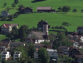 Sachseln OW mit Kirche