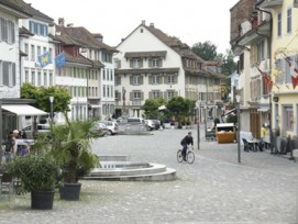 Sursee LU: Rathausplatz und Oberstadt