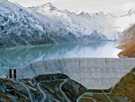 Oberaar Staumauer