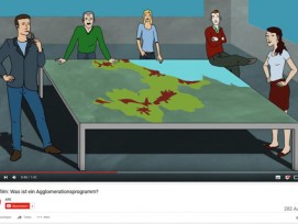 Screenshot Youtube-Video zu Agglomerationsprogrammen