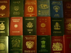 Verschiedene Passports