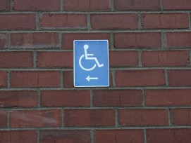 Behindertenparkplatz
