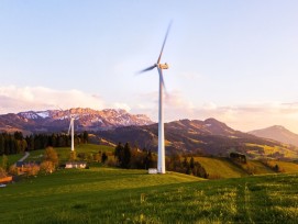 Windturbinen im Emmental