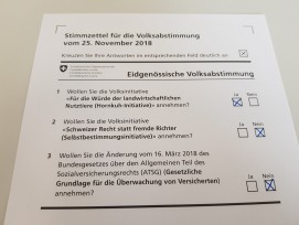 Stimmzettel neu elektronische Auswertung Luzern