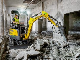 Wacker Neuson führt das weitaus breiteste Programm an elektrischen Baumaschinen und Geräten. Damit lassen sich ganze Baustellen an emissionssensiblen Orten abwickeln, etwa im Innenbereich.