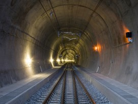 Tunnelröhre Lötschberg-Basistunnel