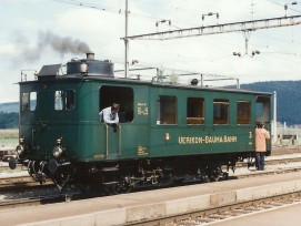 Der Dampftriebwagen UeBB CZm 1/2 31