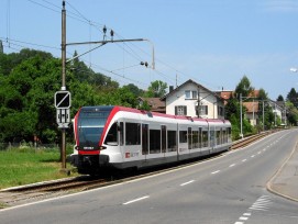 Seetalbahn in Beinwil am See