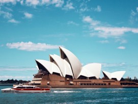 Opernhaus von Sydney (Aussenaufnahme)