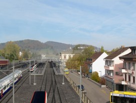 Visualisierung: Die SBB bauen in Liestal von drei auf vier Spuren aus.