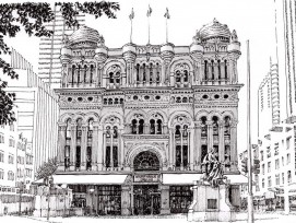 Das Queen Victoria Gebäude in Sydney. 