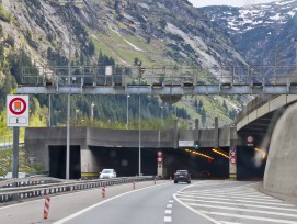 Nordportal Gotthard-Strassentunnel