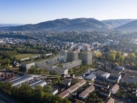 Stöcklin-Areal Aesch Reinach Hochhäuser Mischquartier