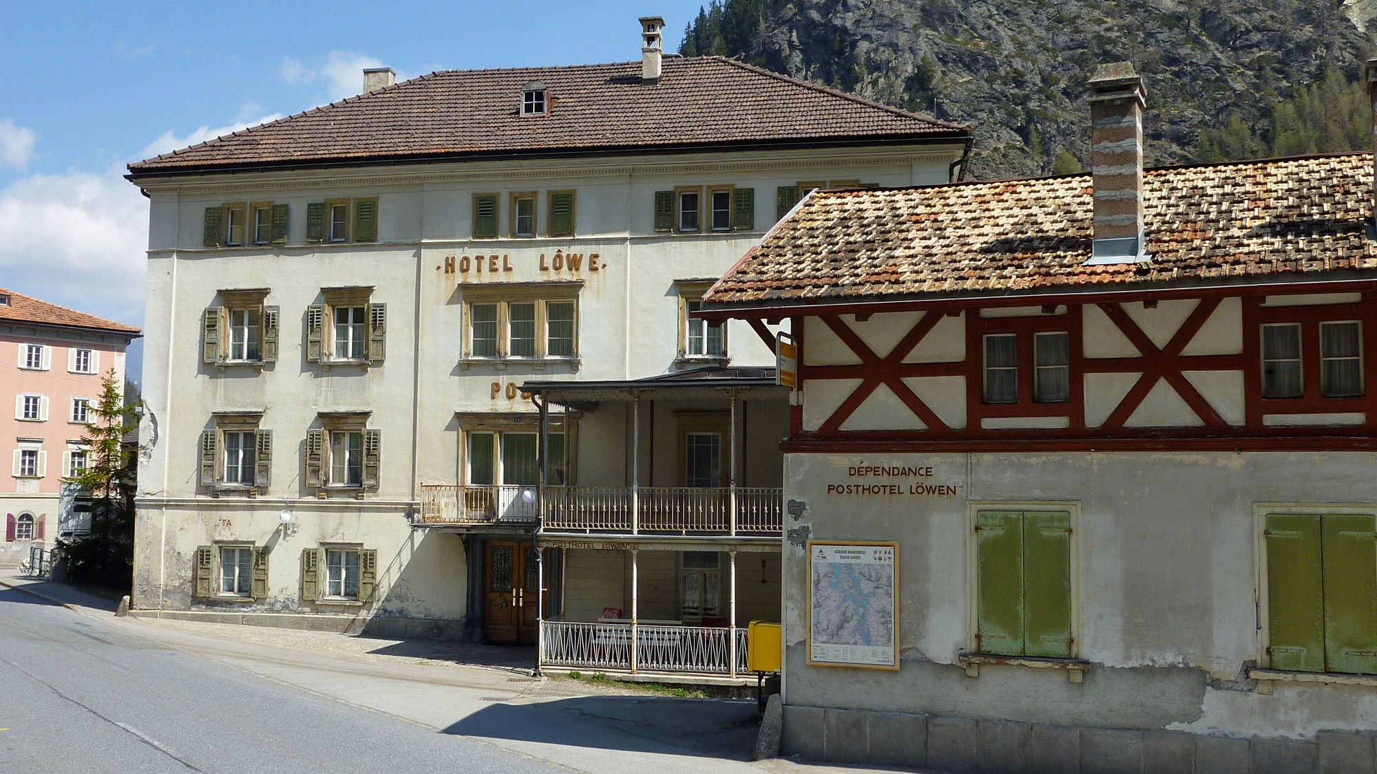Post Hotel Löwen in Mulegns