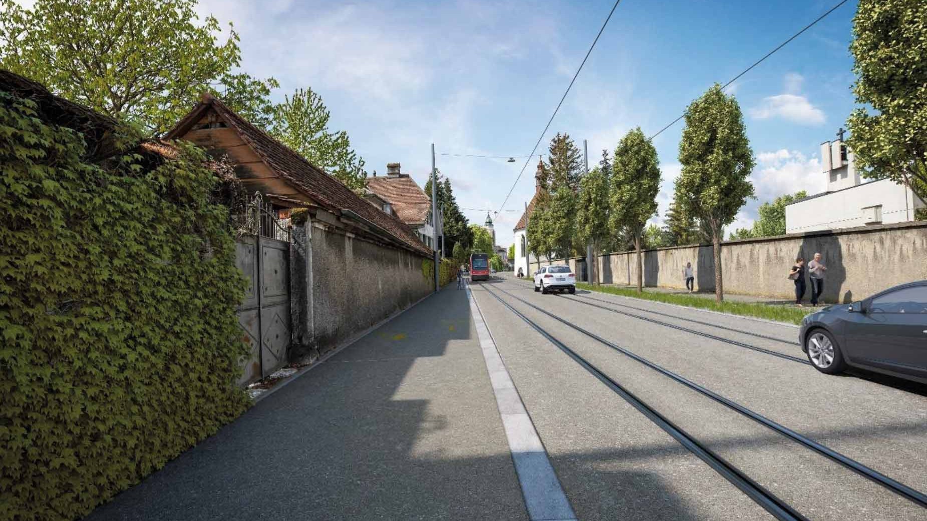 Visualisierung Baselstrasse Solothurn