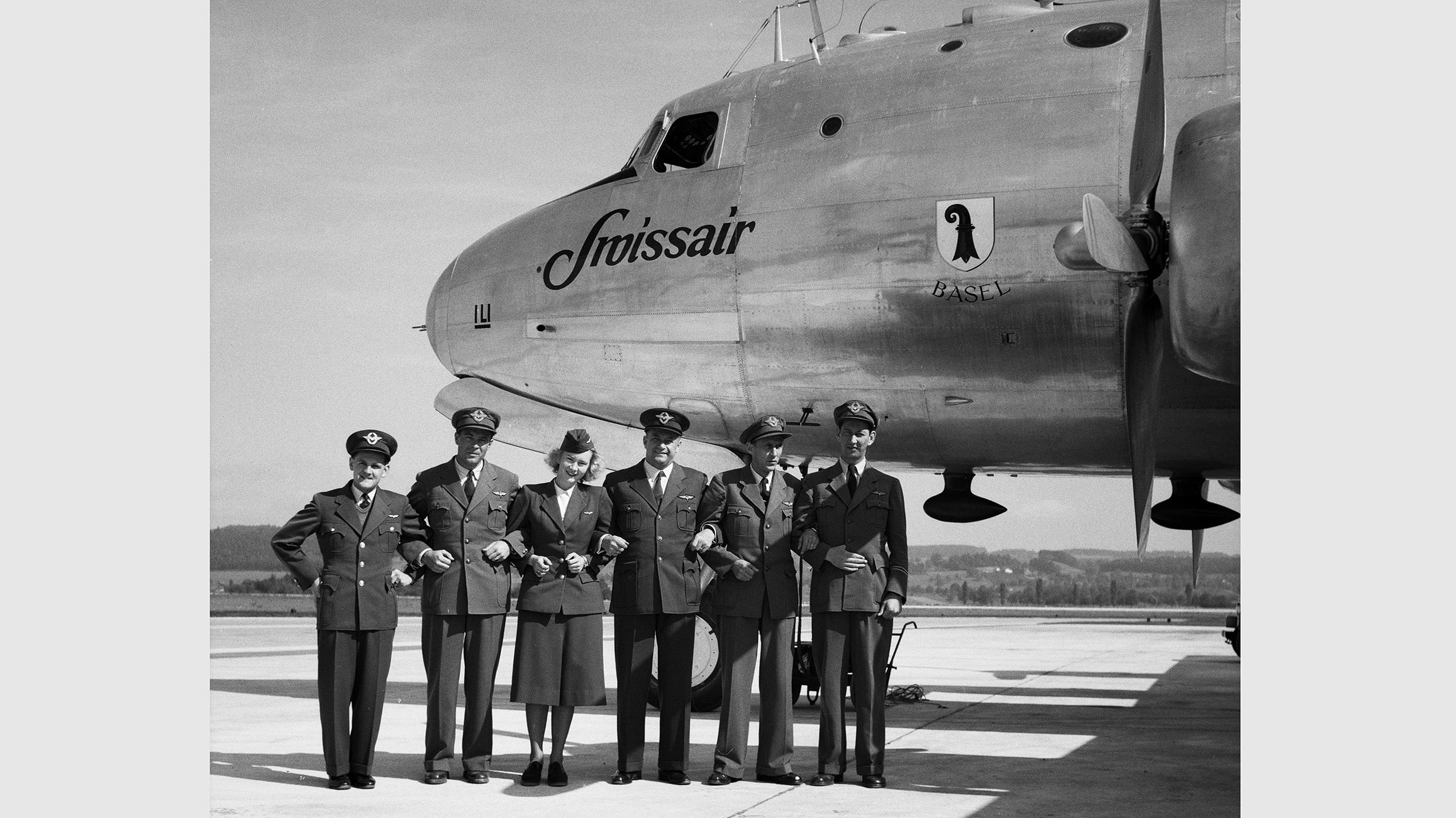 Crew vor Douglas DC-4